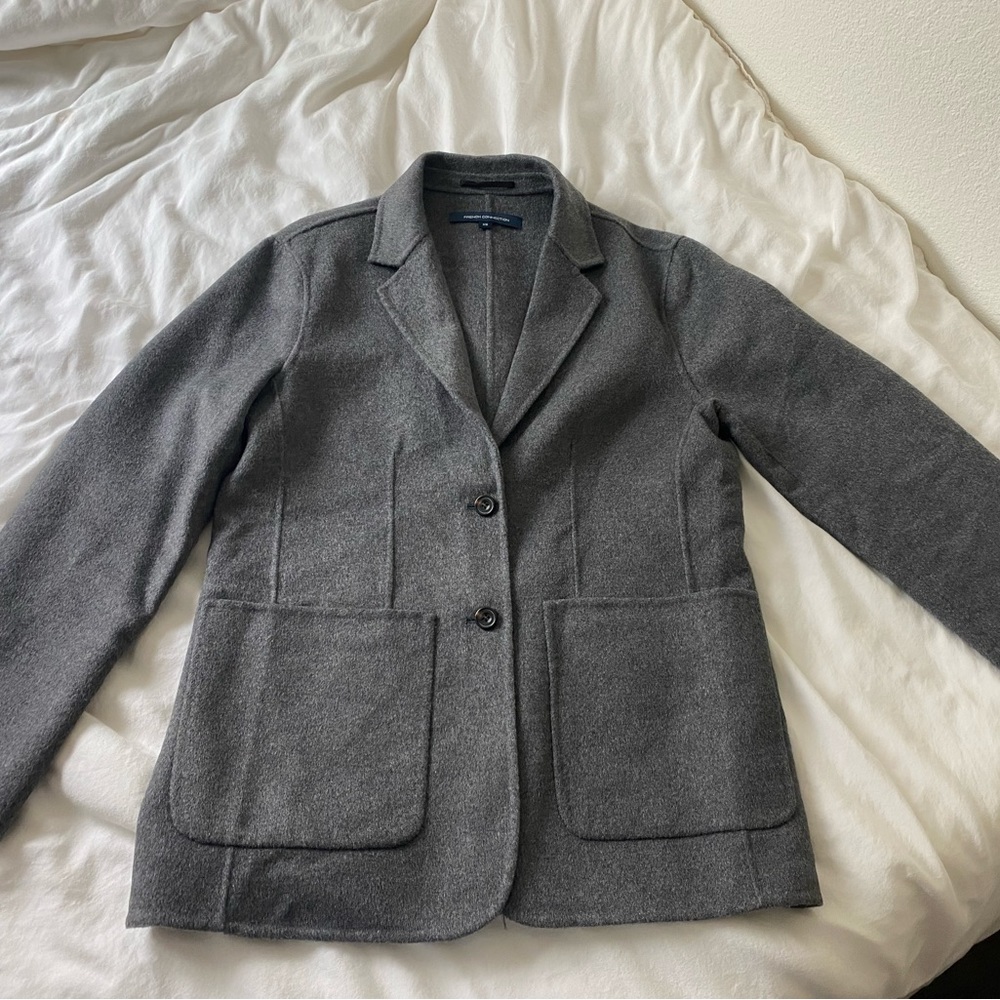 French Connection Wool Coat XS